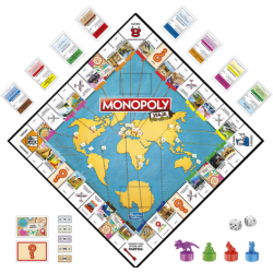 Jogo Monopoly Viaja pelo Mundo
