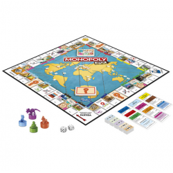 Jogo Monopoly Viaja pelo Mundo
