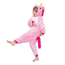 Fato de Unicórnio Rosa Polar - Criança