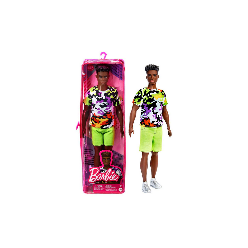 Barbie Ken fashionistas boneca - 183 Camo Shirt Green