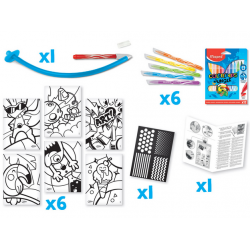 Canetas de Feltro MAPED Blowpen Art Pop'Art
