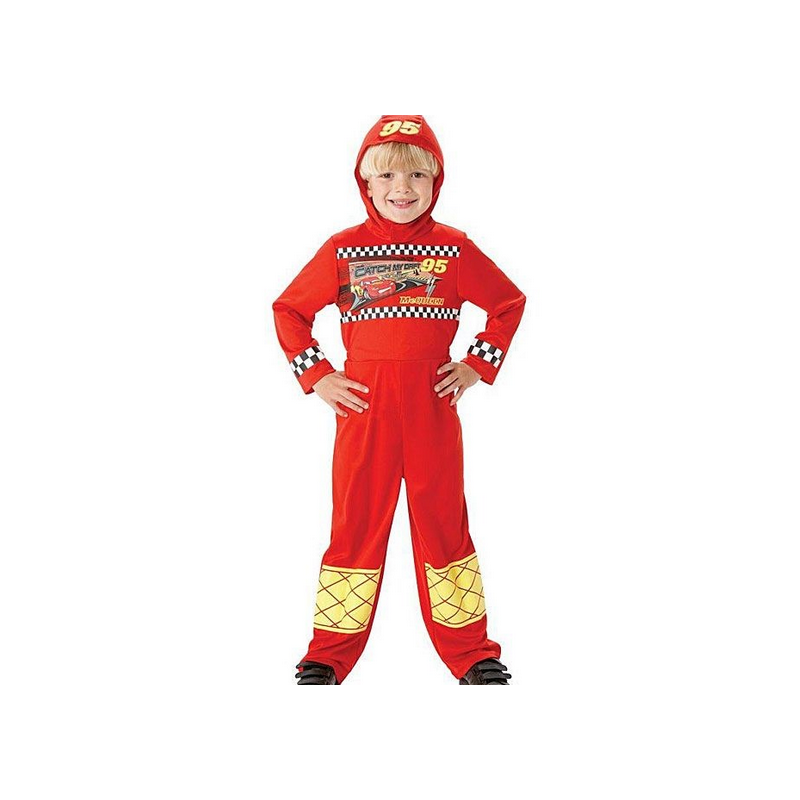 Fato Piloto Faísca McQueen - Criança