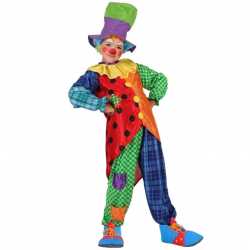 Fato Palhaço Multicor -...