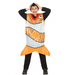 Fato Peixe Laranja - Criança