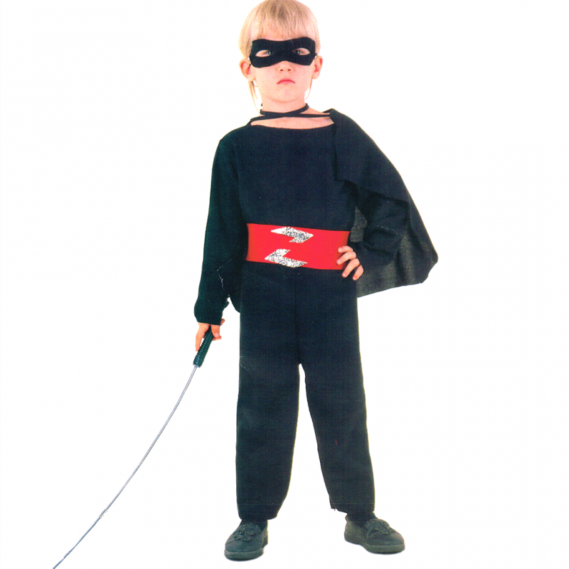 Fato Zorro - Criança
