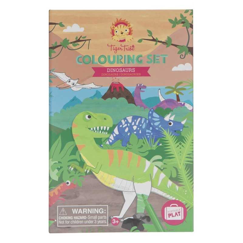 Conjunto de Colorir - Dinossauros