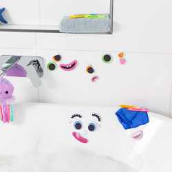Jogo do banho Bath Faces - Tiger Tribe