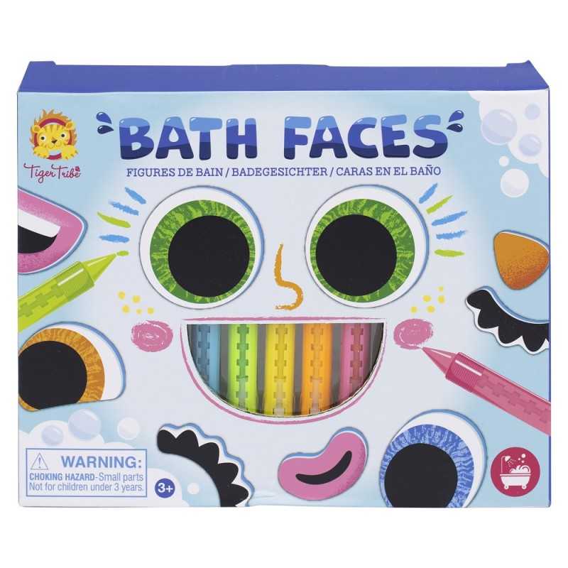 Jogo do banho Bath Faces - Tiger Tribe