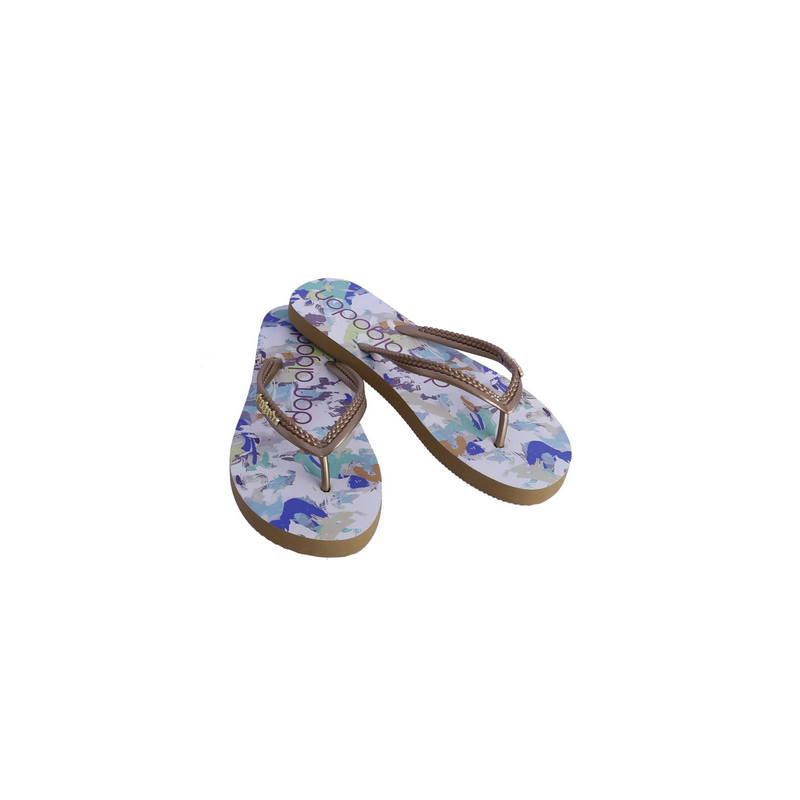 Chinelos de Praia Leónida Don Algodon Multicolor