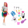Barbie Leopardo Cabelo Arco-Íris