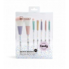 Conjunto de 7 pincéis de maquilhagem Candy IDC Institute