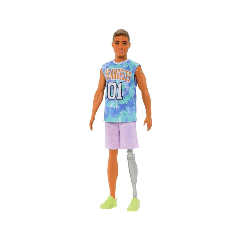 Boneco Barbie Ken Fashionistas Com Prótese