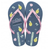 Chinelos de Praia Ipanema Blue/Light Pink