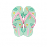 Chinelos de Praia Ipanema Green Pink Criança