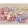 Boneco EPOCH Sylvanian Families set estilista Pony Serafina
