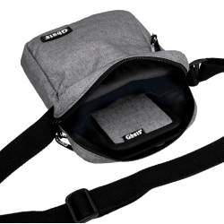 Mala Tiracolo Cross Bag Silver Grey