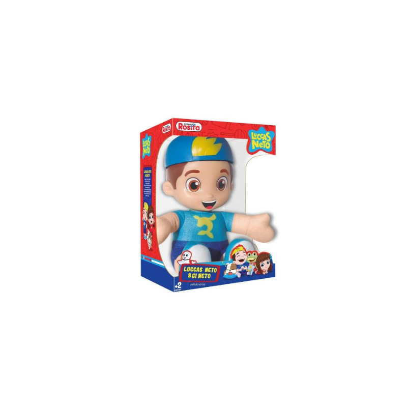 Boneco Luccas Neto Pequeno Concentra