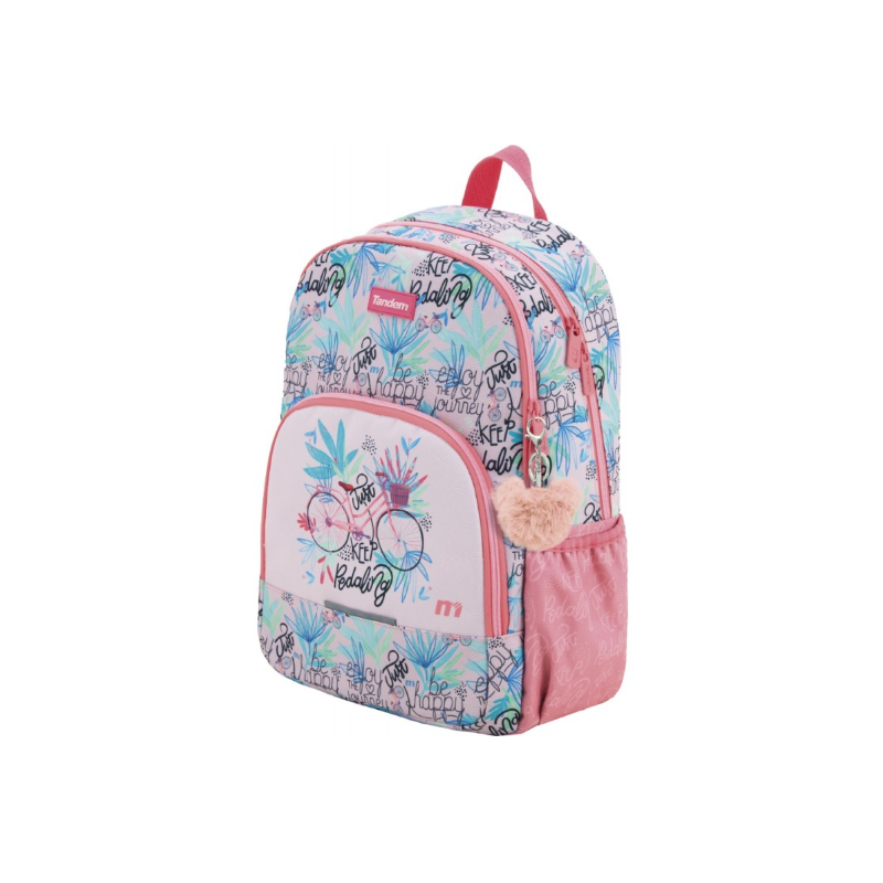 Mochila Escolar Dupla Cicle Tandem 40cm