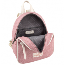 Mochila de Passeio Rosa "Kelly" Lois Jeans