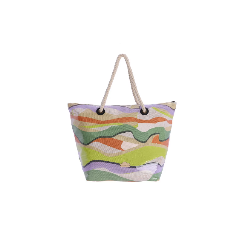 Saco de Praia Multicolor Mafalda Don Algodon