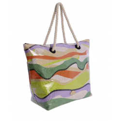 Saco de Praia Multicolor Mafalda Don Algodon