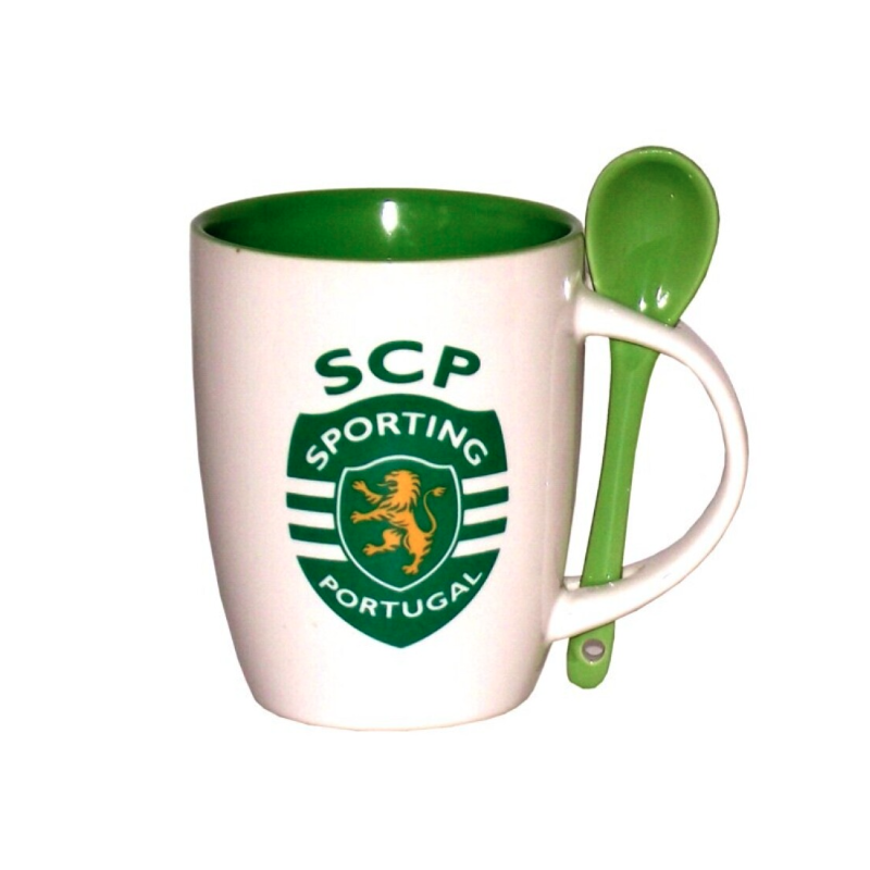 Caneca c/Colher Sporting