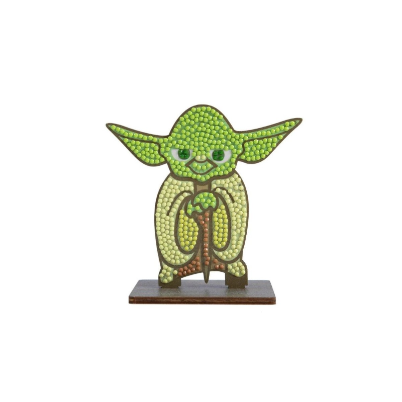 Pinta c/ Diamantes Yoda Crystal Art Buddy