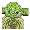 Pinta c/ Diamantes Yoda Crystal Art Buddy