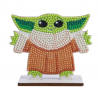 Pinta c/ Diamantes Baby Yoda Crystal Art Buddy