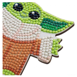 Pinta c/ Diamantes Baby Yoda Crystal Art Buddy