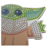 Pinta c/ Diamantes Baby Yoda Crystal Art Buddy