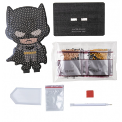 Pinta c/ Diamantes Batman Crystal Art Buddy
