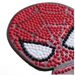 Pinta c/ Diamantes Spiderman Crystal Art Buddy