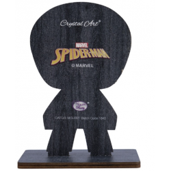 Pinta c/ Diamantes Spiderman Crystal Art Buddy