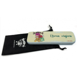 Estojo Metálico Pepita Eterna Viajera