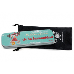 Estojo Metálico Pepita Me Declaro Património de La Humanidad