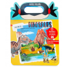 Livro de Adesivos Dinossauros Pepita
