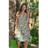 Vestido Curto Verde Don Algodon