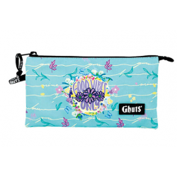 Estojo Triplo Pansies Ghuts