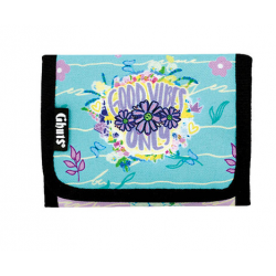 Carteira Velcro Pansies Ghuts