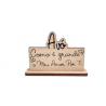 Placa Avó "Amor por ti"