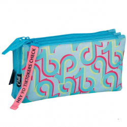 Estojo Triplo Tik Tok...