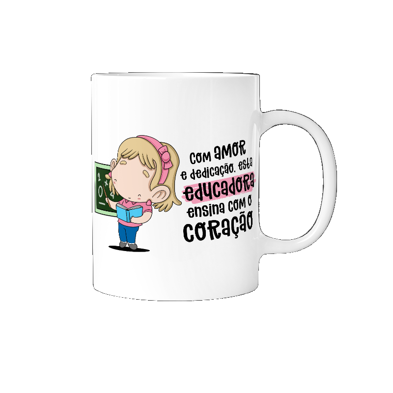 Caneca Profissões Educadora