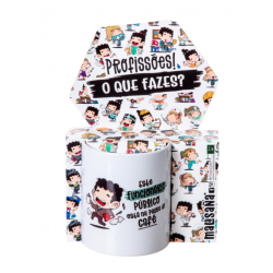 Caneca Profissões Funcionário Público