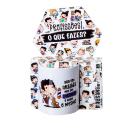 Caneca Profissões Barbeiro