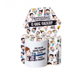Caneca Profissões Administrativo