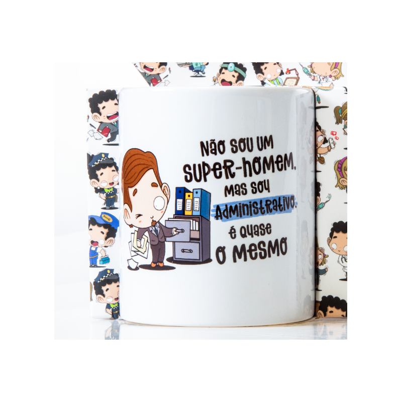 Caneca Profissões Administrativo
