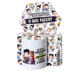 Caneca Profissões O Jornalista