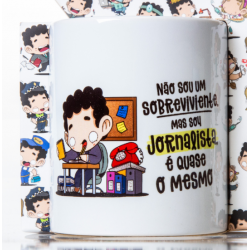 Caneca Profissões O Jornalista