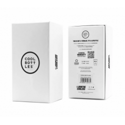 Copo Térmico Rosa Metálico 550ml Cool Bottles